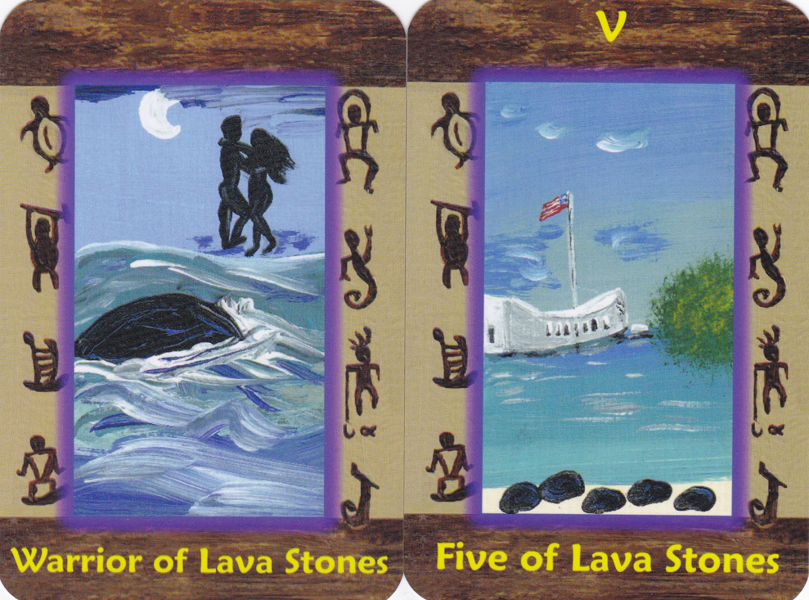 Brand NEW 10 HazelMoon's Hawaiian Tarot cards books and decks 
